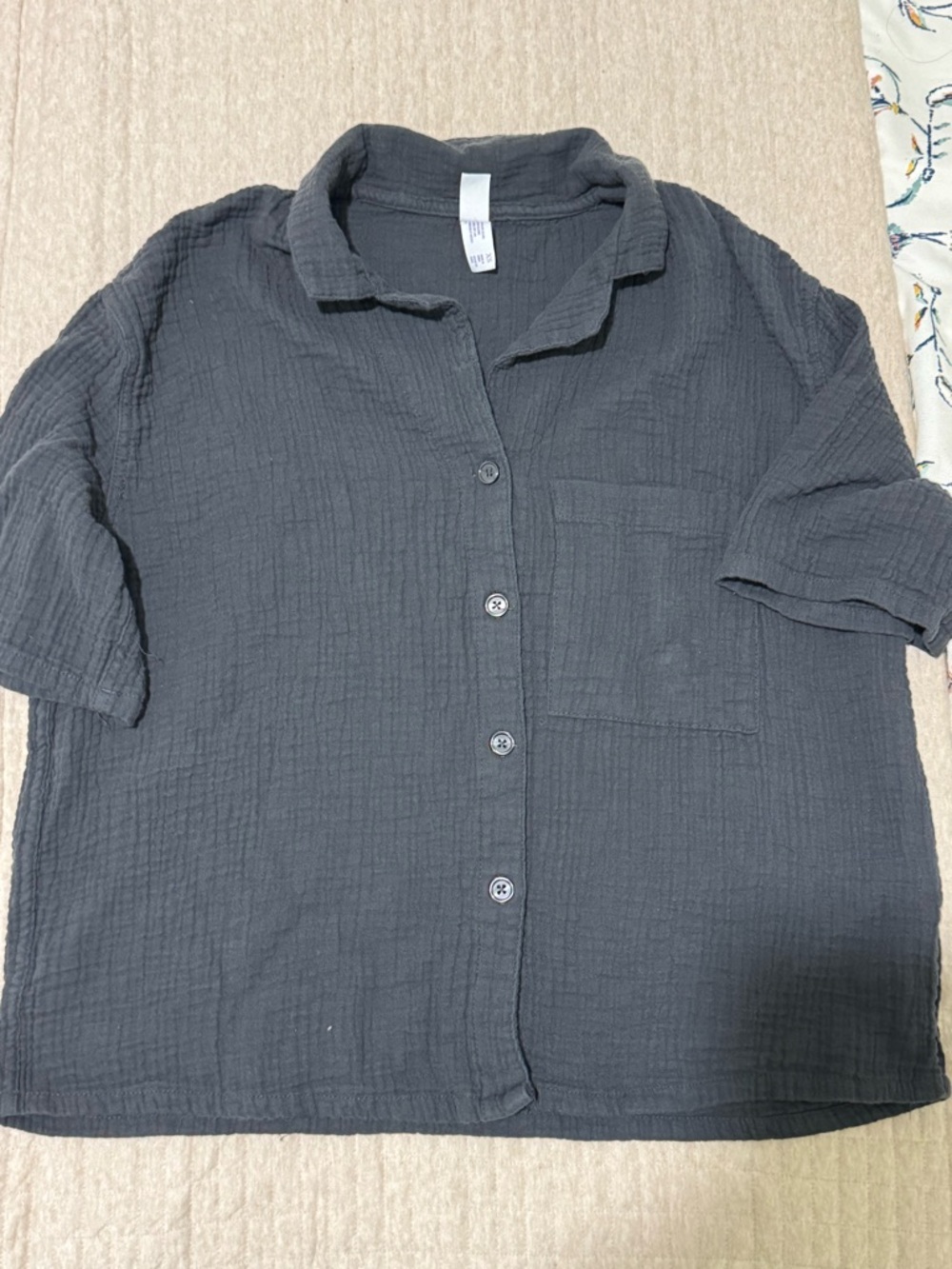 Stars Above Charcoal Gray Sleep Set - Picture 3 of 4